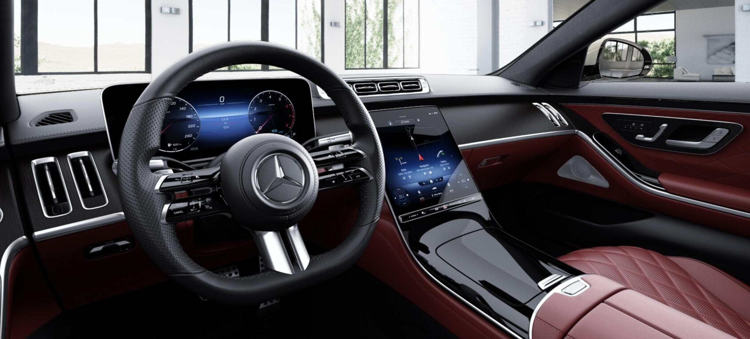 2021 Mercedes-Benz S 500 4M L, 6/9