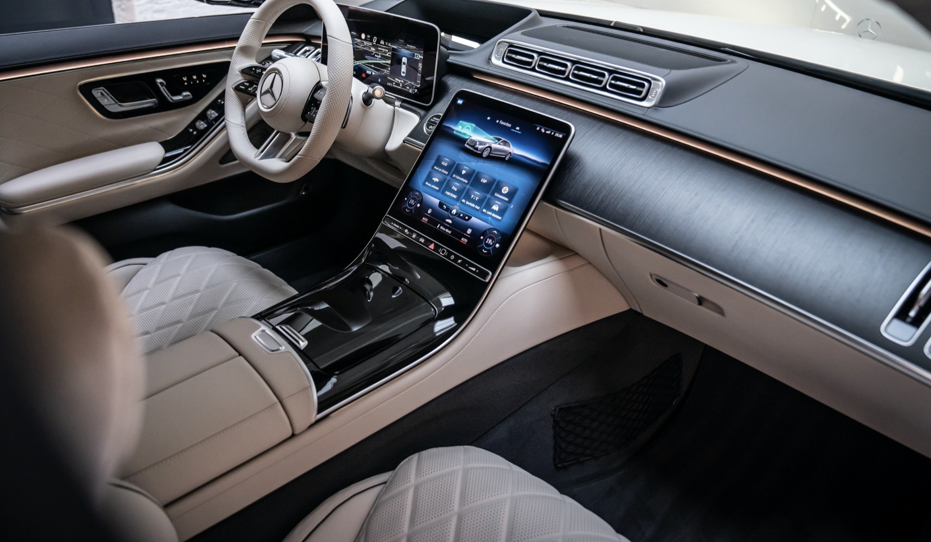 2021 Mercedes-Benz S 500 4M L, 6/8