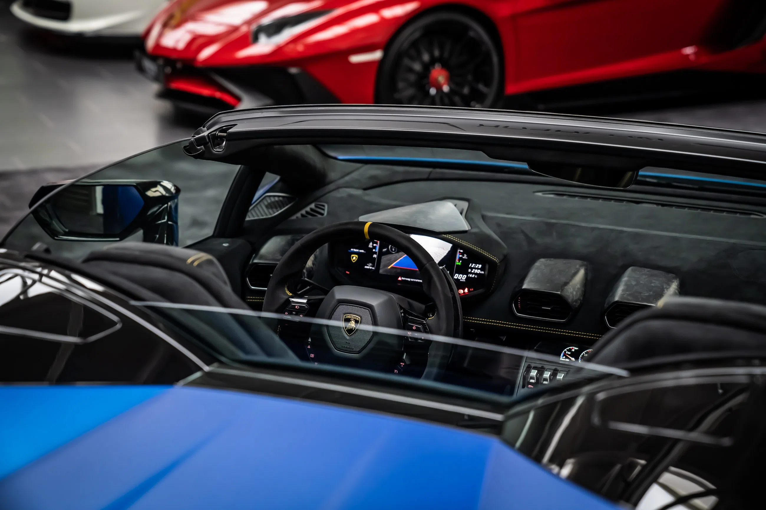 2019 Lamborghini Huracan Performante Spyder LP640-4 interior