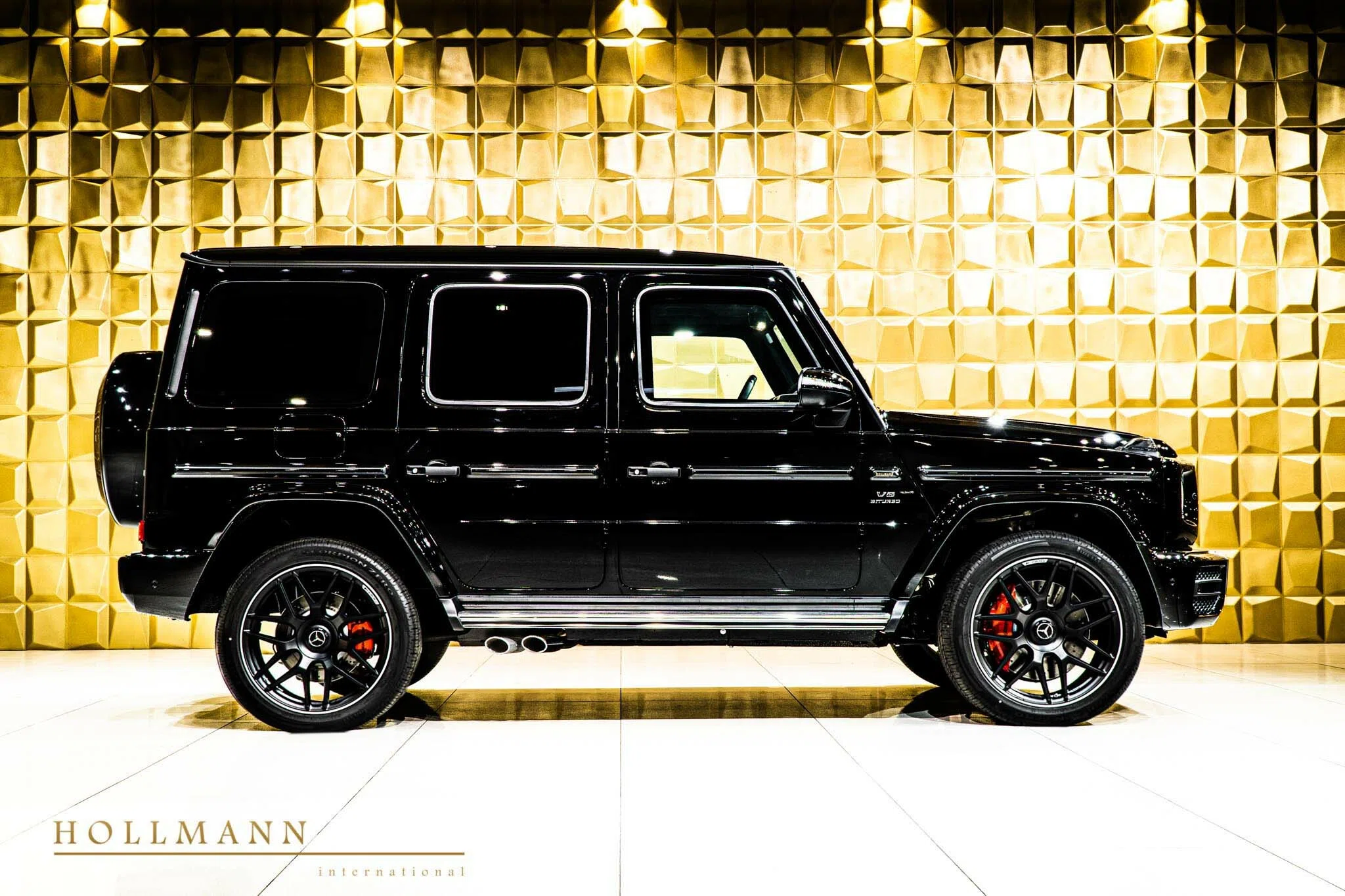 2020 Mercedes-Benz G 63 AMG ARMOURED VR8 for sale, exterior, Obsidian Black Metallic
