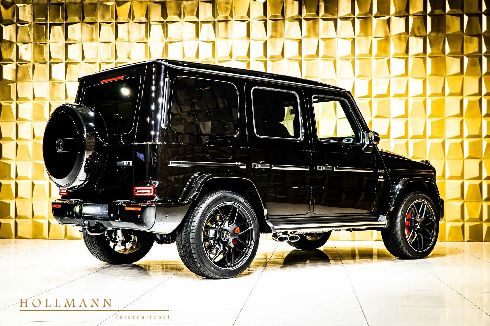 2020 Mercedes-Benz G 63 AMG ARMOURED VR8 for sale, exterior, Obsidian Black Metallic