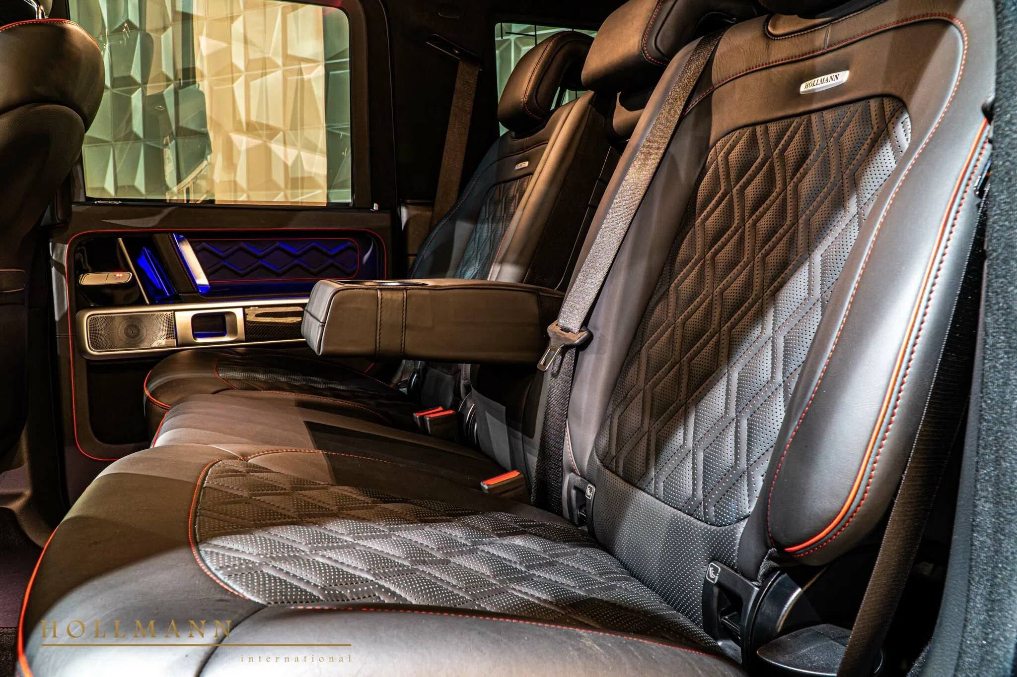 2020 Mercedes-Benz G 63 AMG ARMOURED VR8 interior, seats, Fine Leather Black