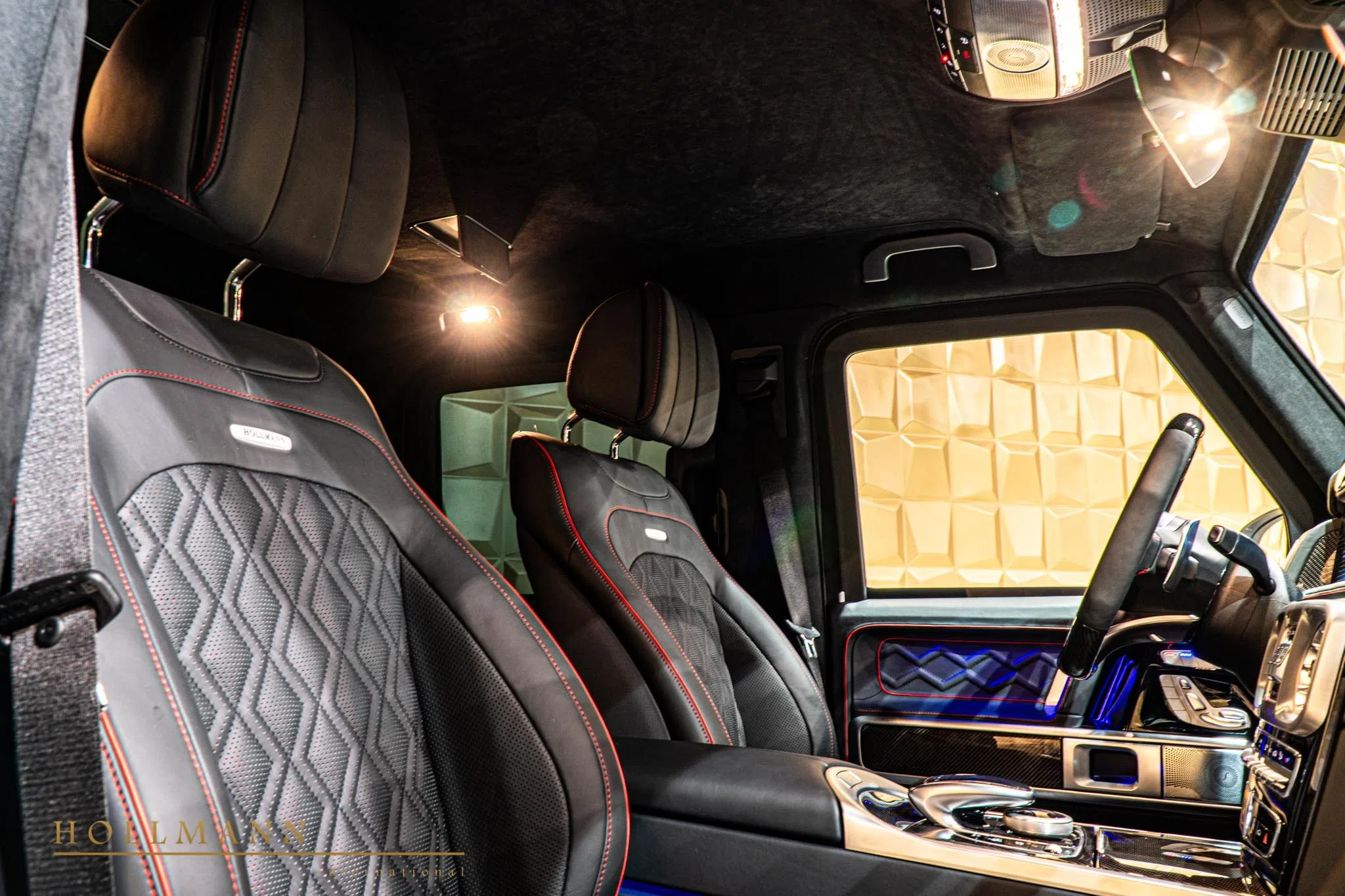 2020 Mercedes-Benz G 63 AMG ARMOURED VR8 interior, seats, Fine Leather Black
