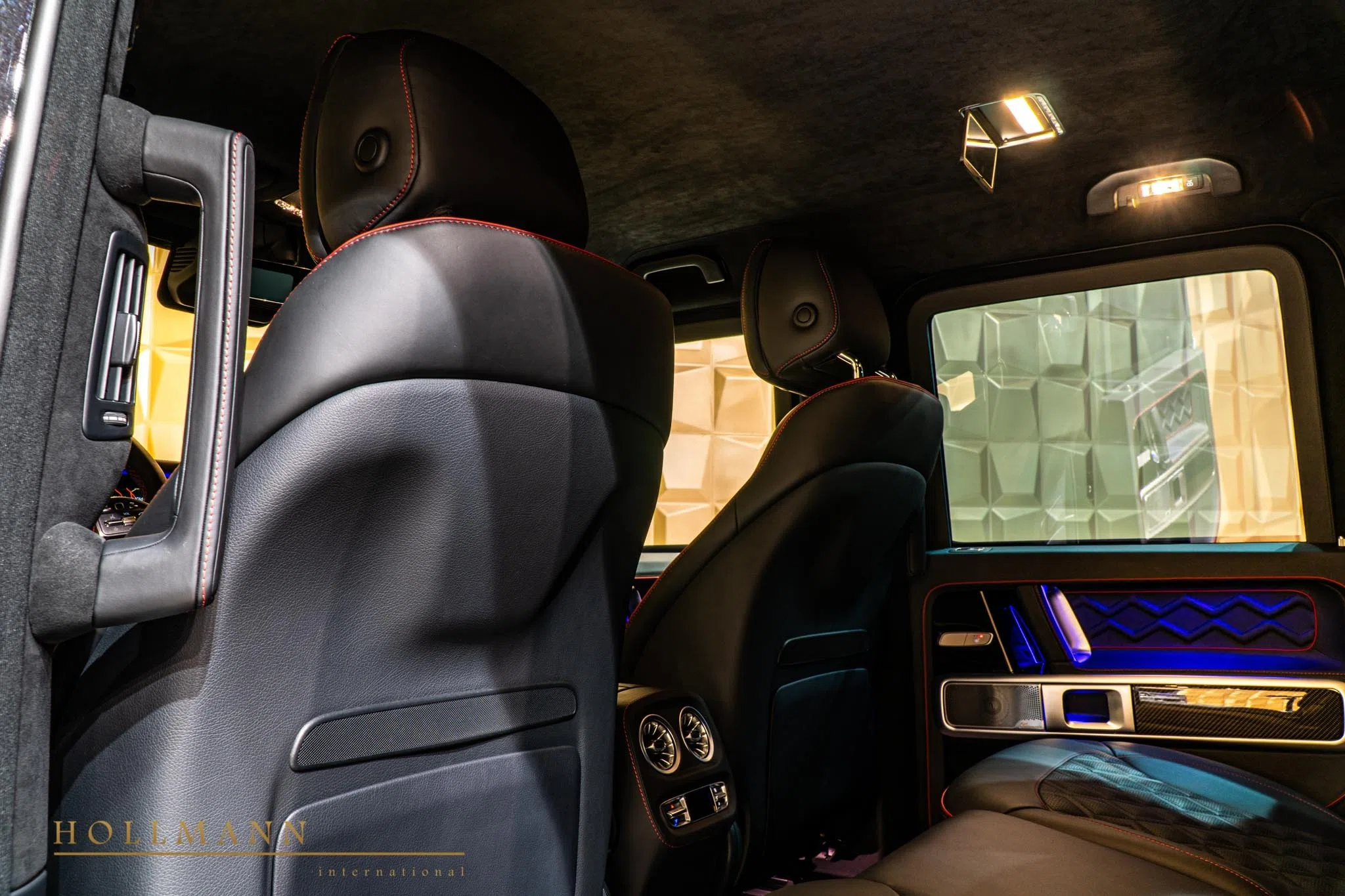2020 Mercedes-Benz G 63 AMG ARMOURED VR8 interior, seats, Fine Leather Black
