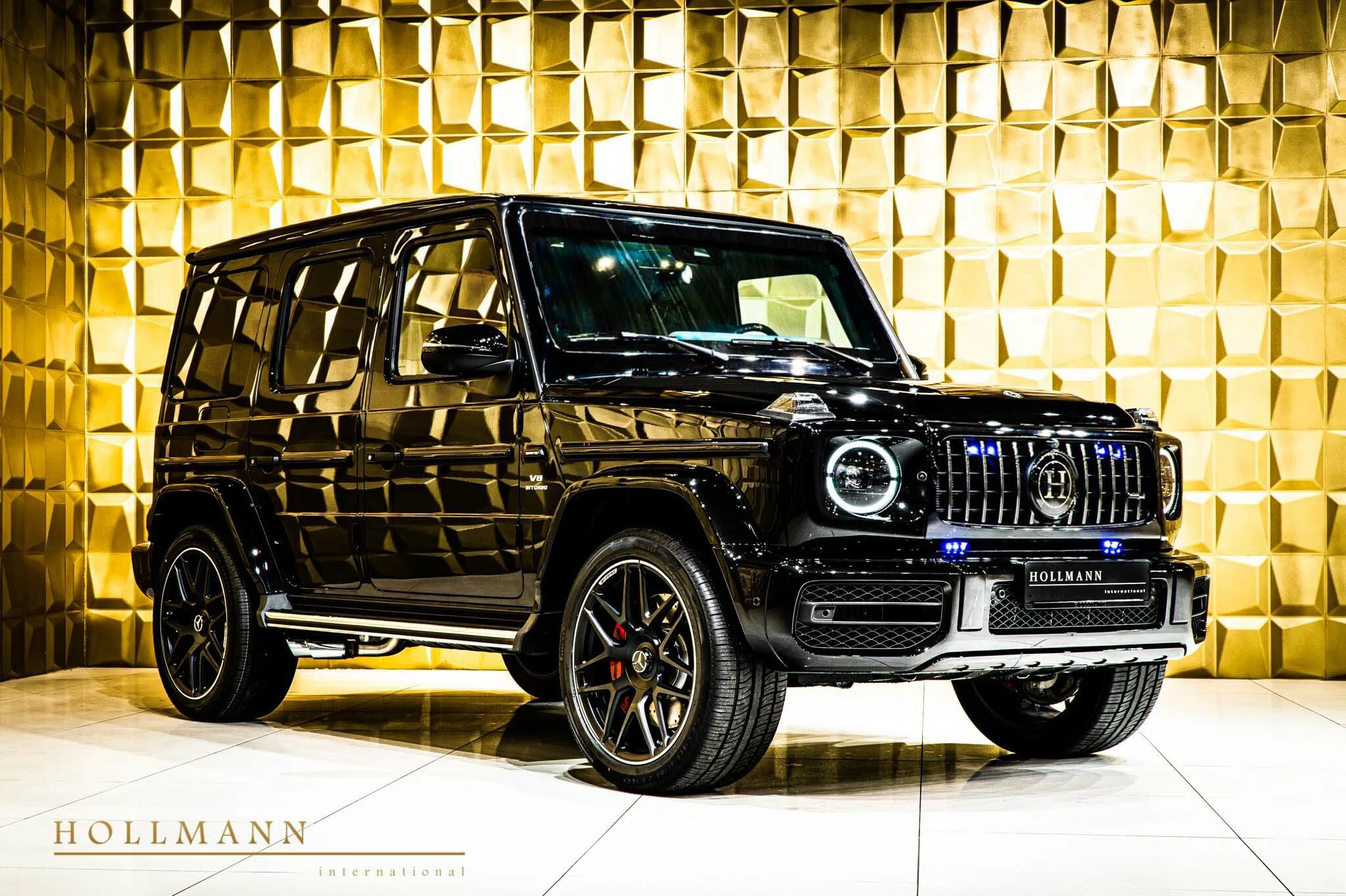 2020 Mercedes-Benz G 63 AMG ARMOURED VR8 for sale, exterior, Obsidian Black Metallic