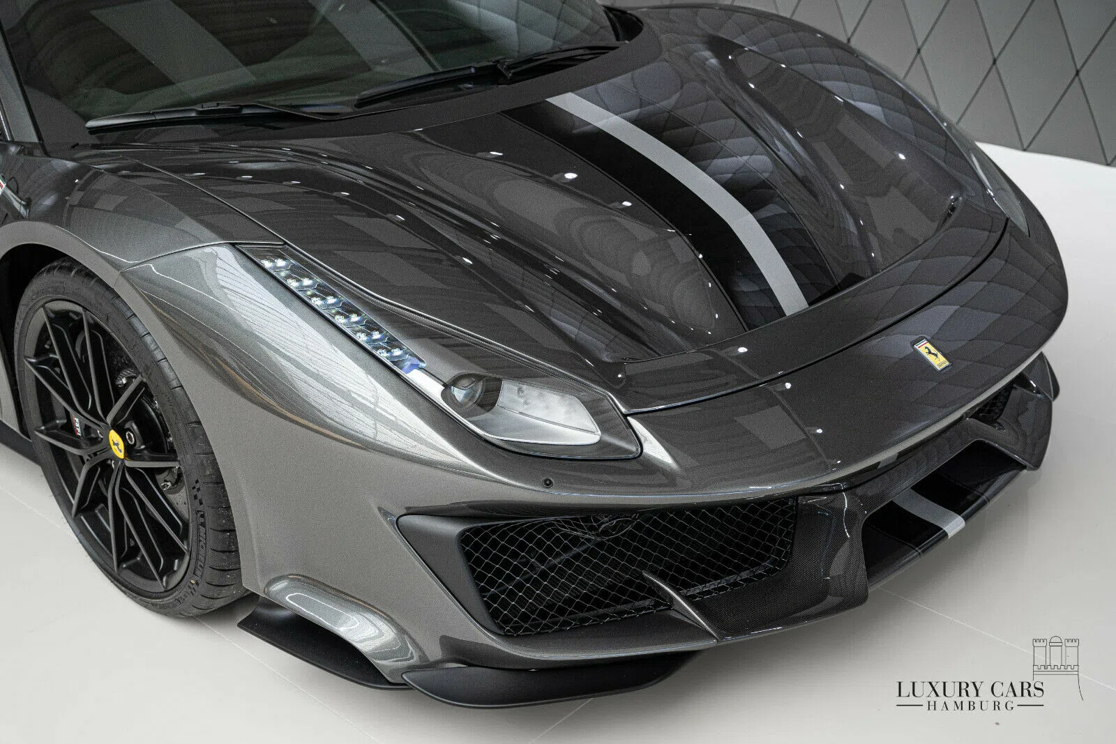 2021 Ferrari 488 Pista for sale, exterior, Grey