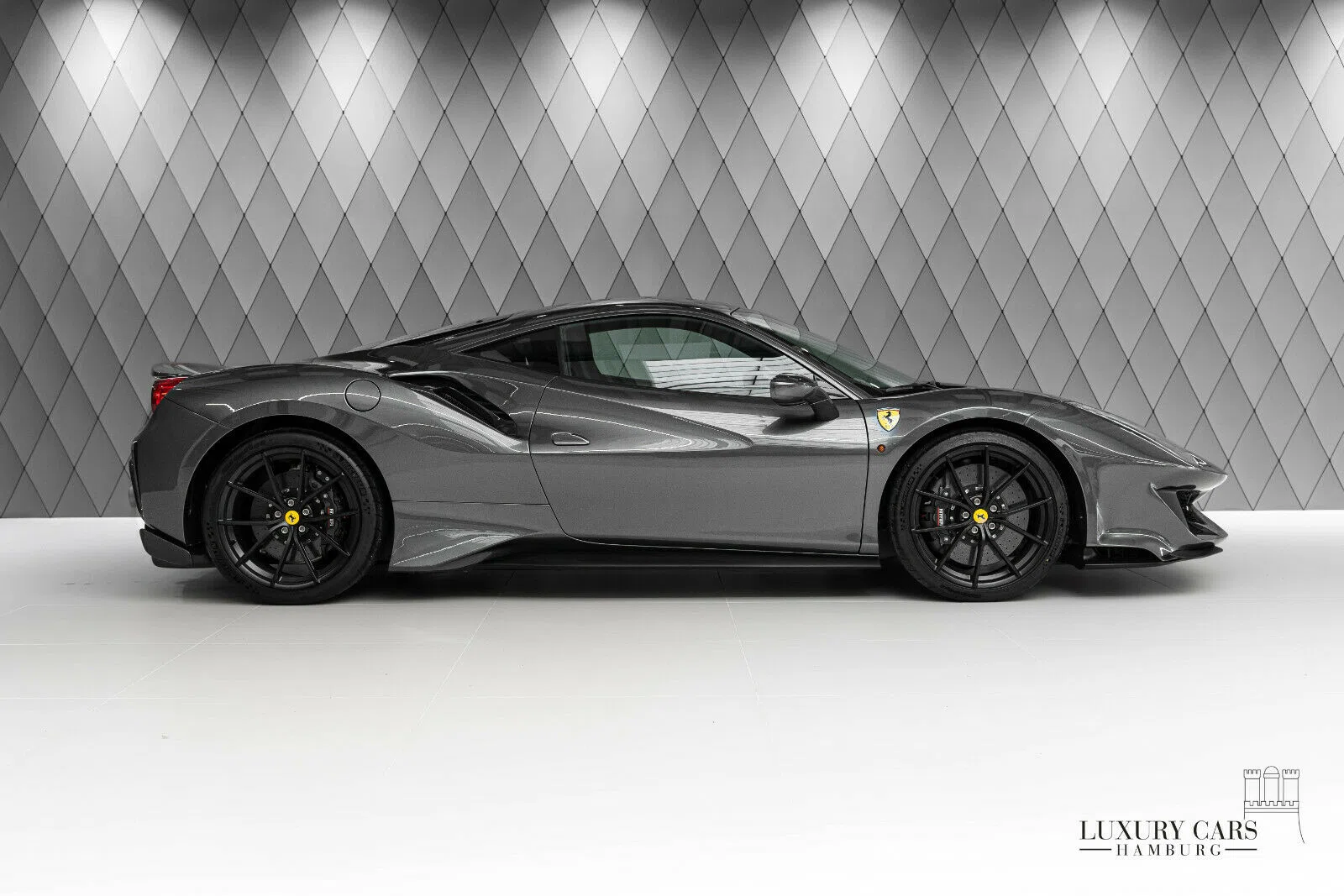 2021 Ferrari 488 Pista for sale, exterior, Grey