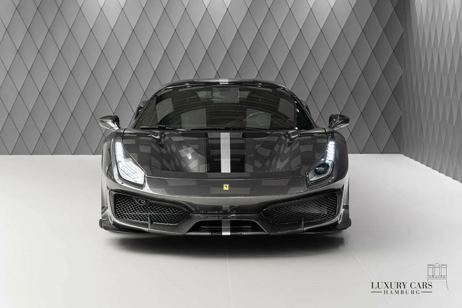 2021 Ferrari 488 Pista for sale, exterior, Grey