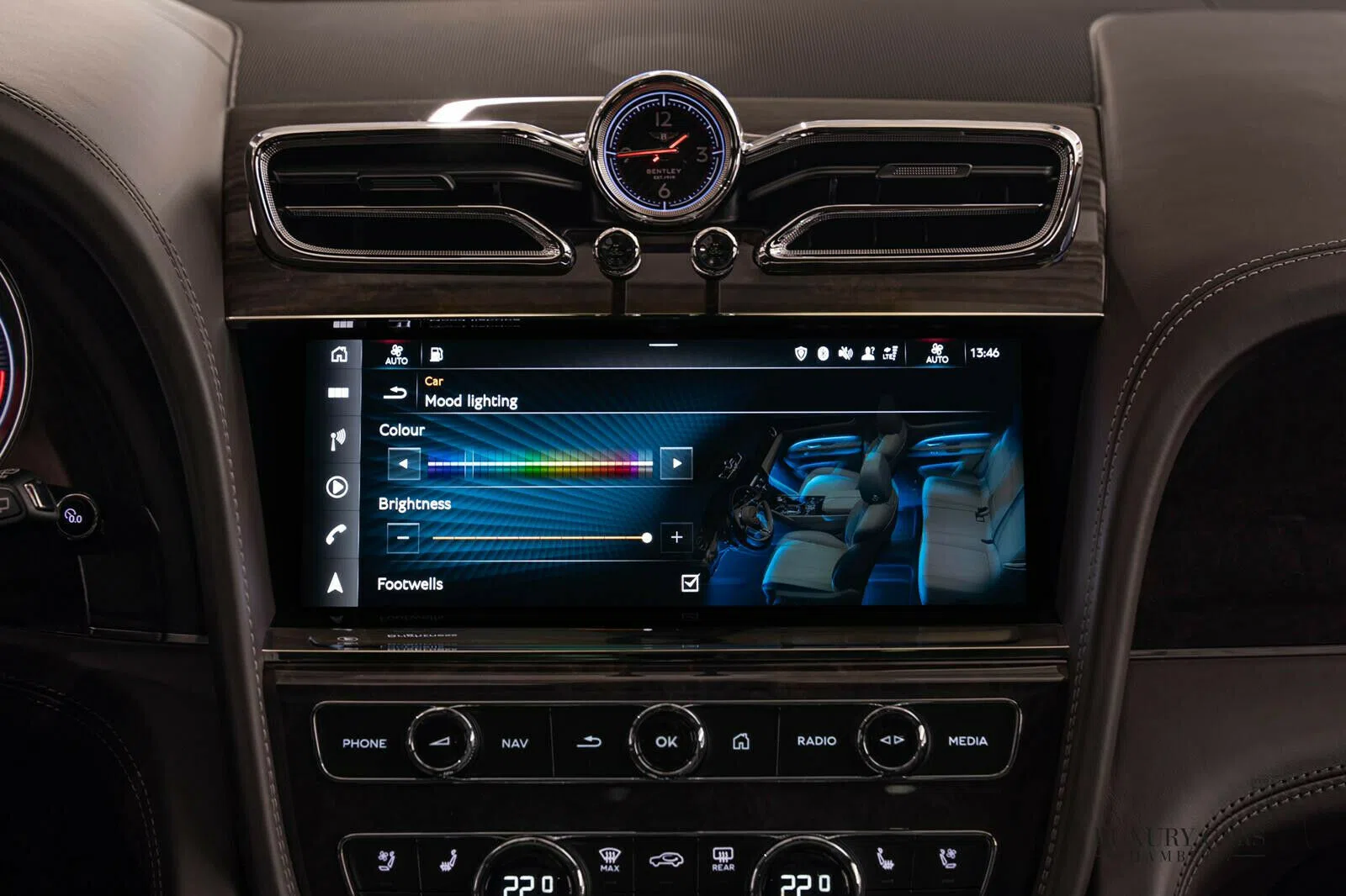 2021 Bentley Bentayga 2021 interior, Brown