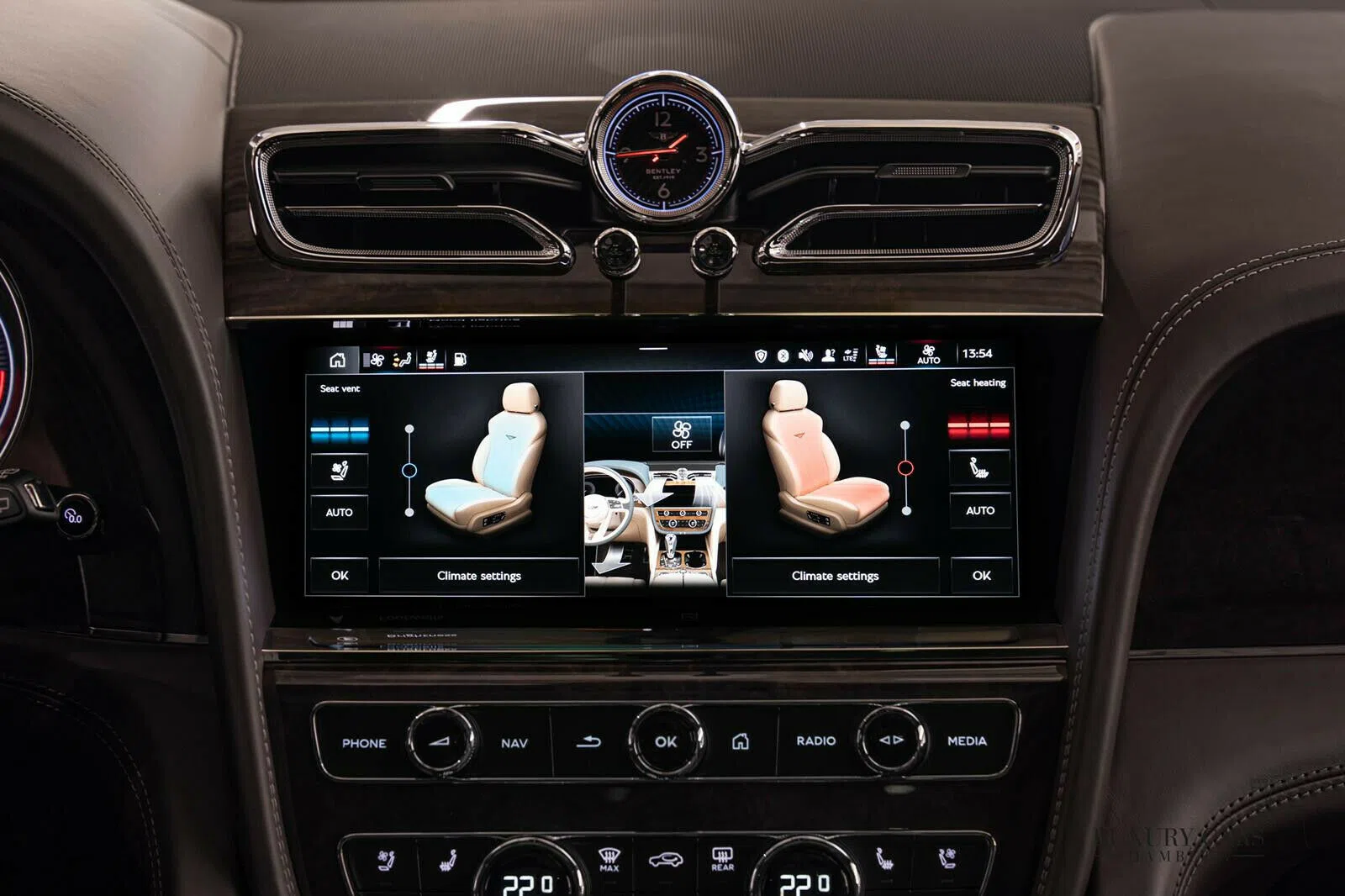 2021 Bentley Bentayga 2021 interior, Brown