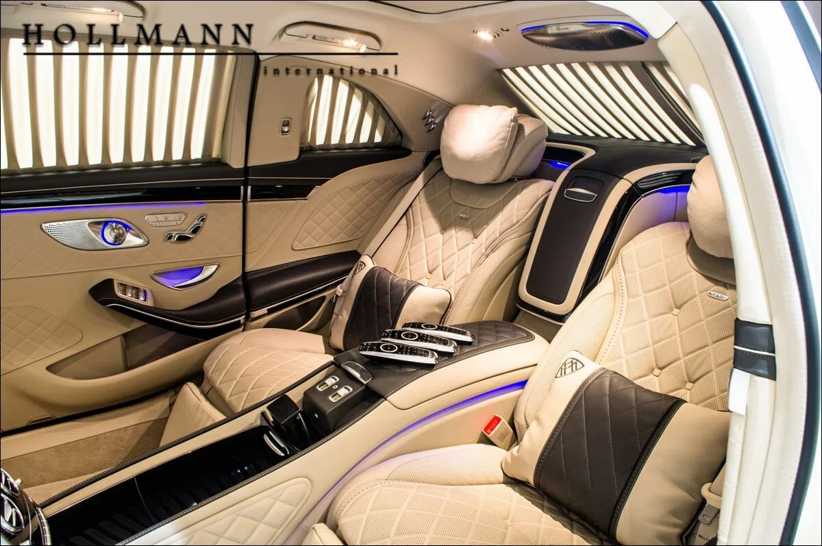 2021 Mercedes-Maybach S 650 PULLMAN interior, seats