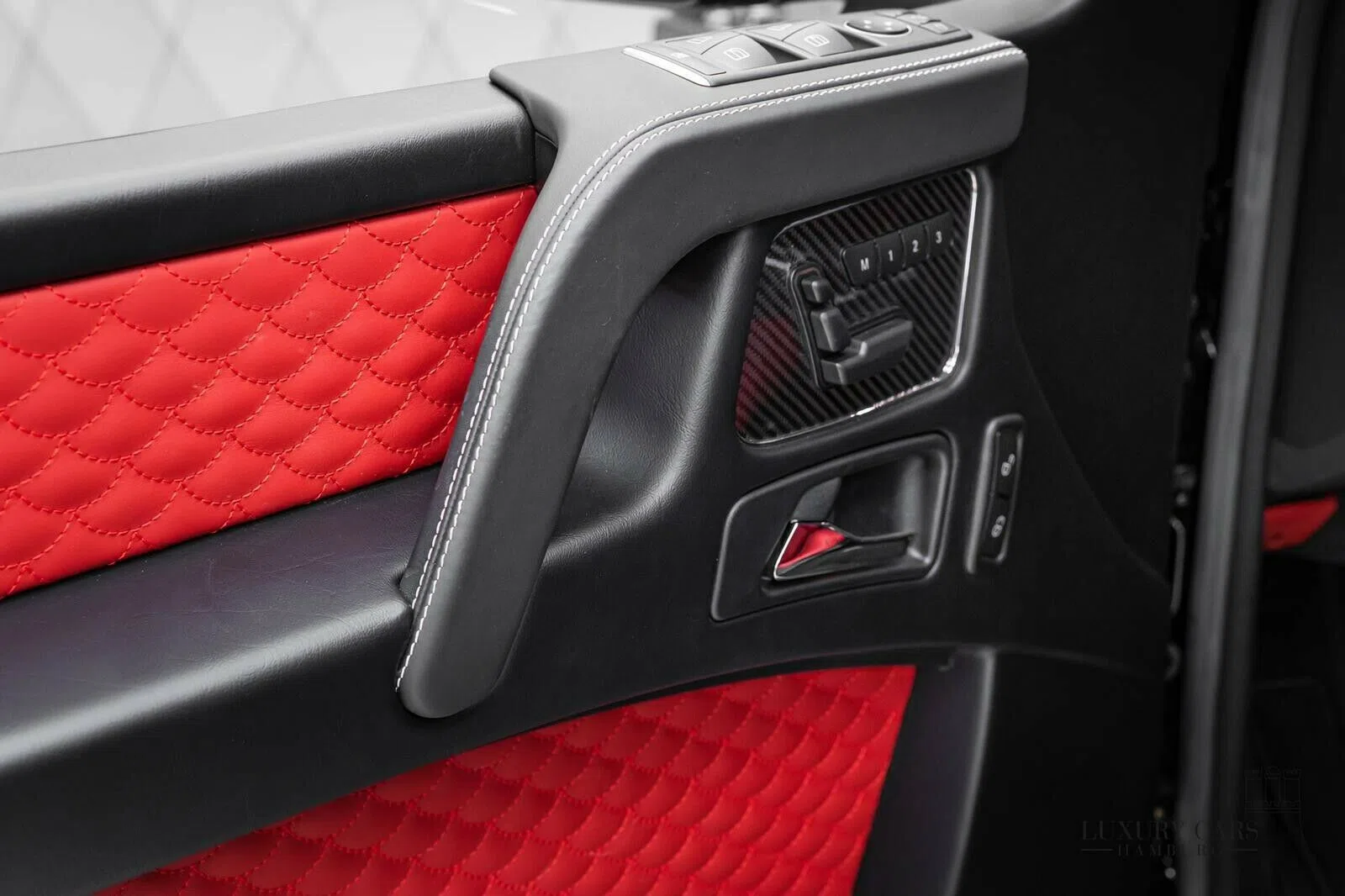 2020 BRABUS G 500 4x4² interior, Leather Black