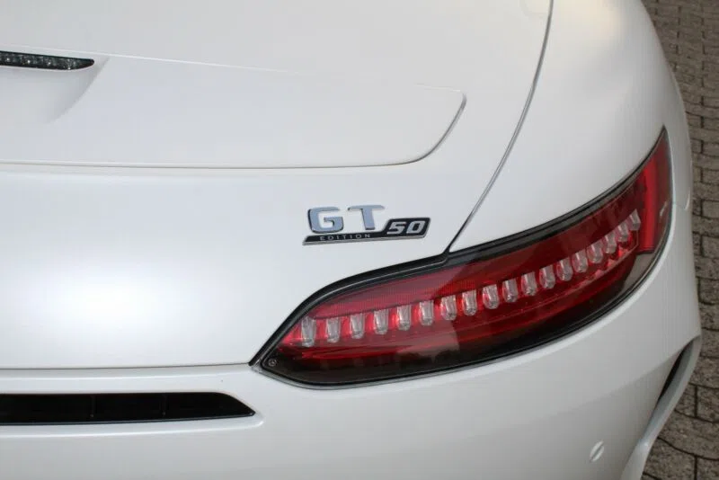 2018 Mercedes-Benz AMG GT C Roadster Edition 50 for sale, exterior, Deisgno kaschmirweiß magno