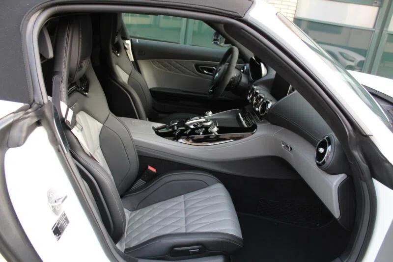 2018 Mercedes-Benz AMG GT C Roadster Edition 50 interior, seats, Vollleder, Schwarz