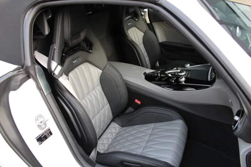 2018 Mercedes-Benz AMG GT C Roadster Edition 50 interior, seats, Vollleder, Schwarz