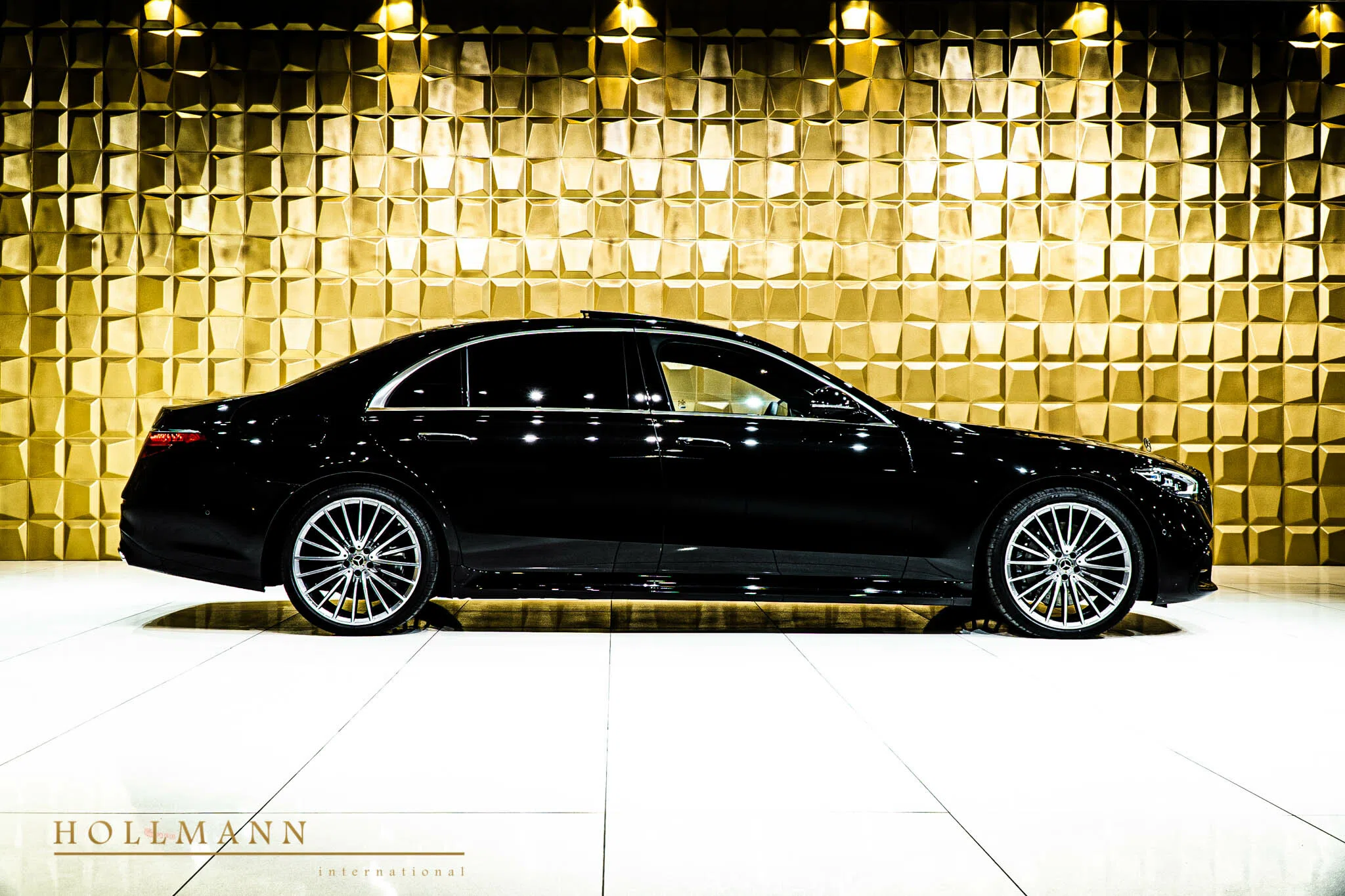 2021 Mercedes-Benz S 500 4M Long for sale, exterior, Obsidian Black