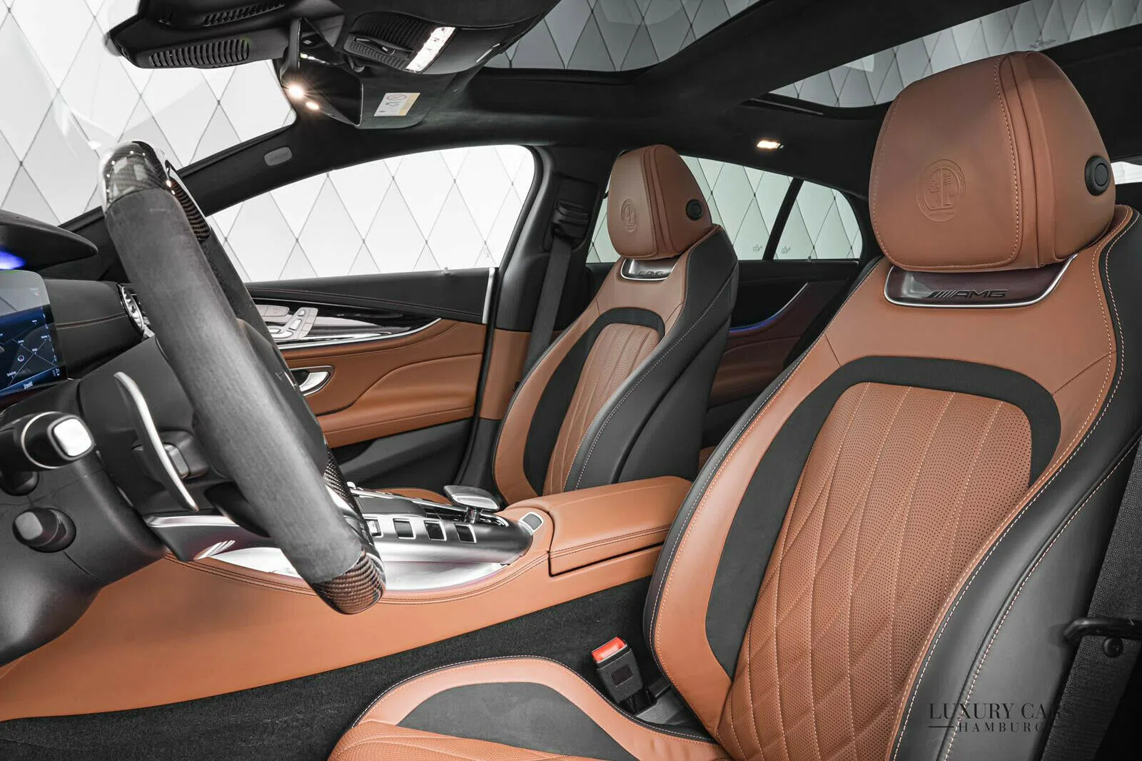2022 BRABUS GT 700 interior, seats, Grau Metallic