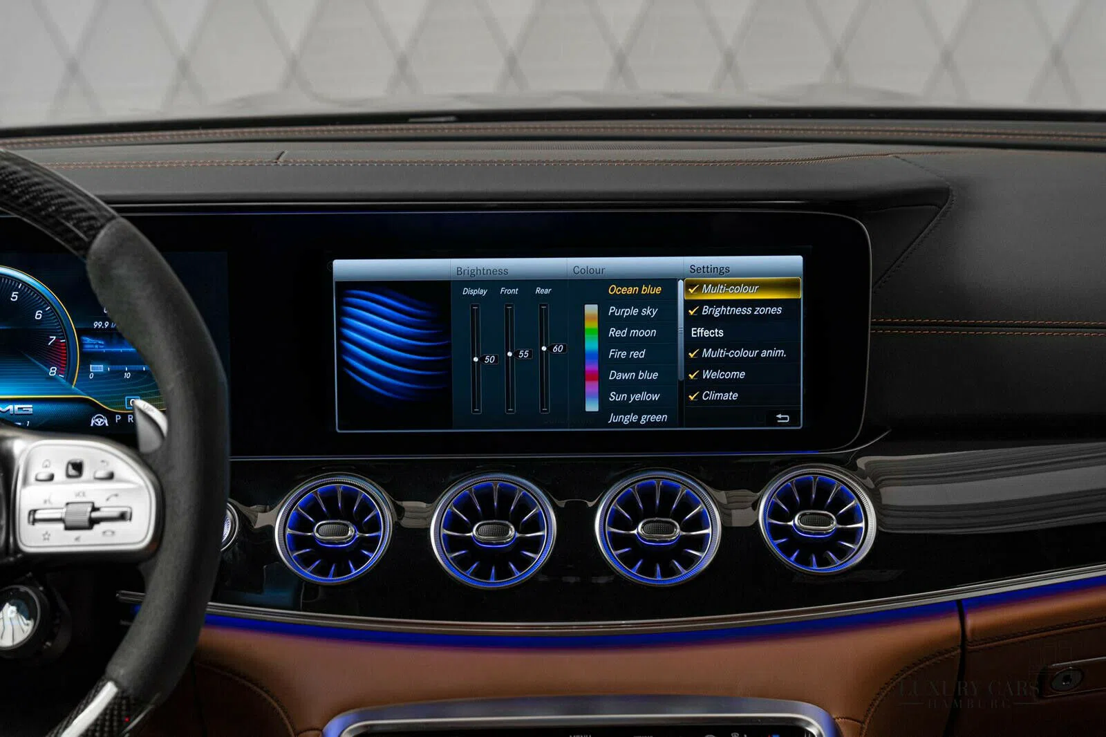 2022 BRABUS GT 700 interior, Grau Metallic
