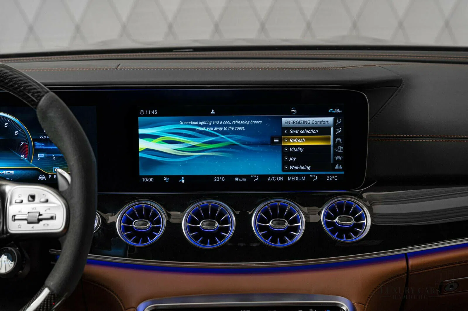 2022 BRABUS GT 700 interior, Grau Metallic