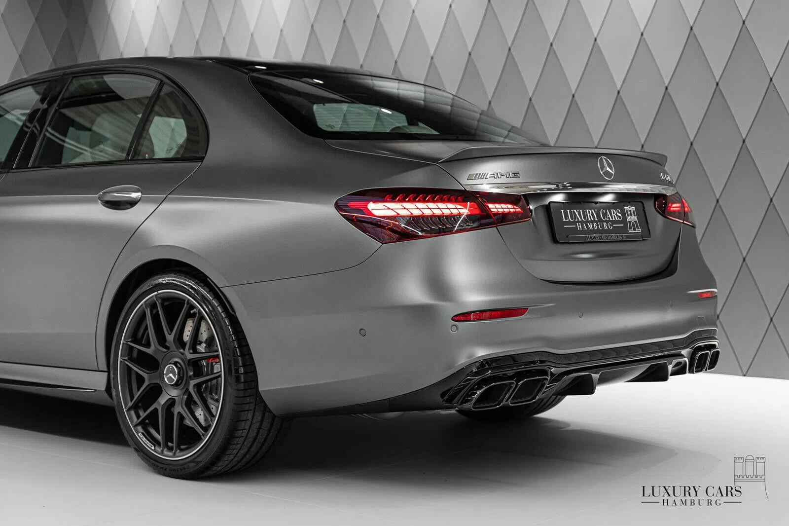 2021 Mercedes-Benz E 63 AMG S+ for sale, exterior, Designo Selenite Grey Magno