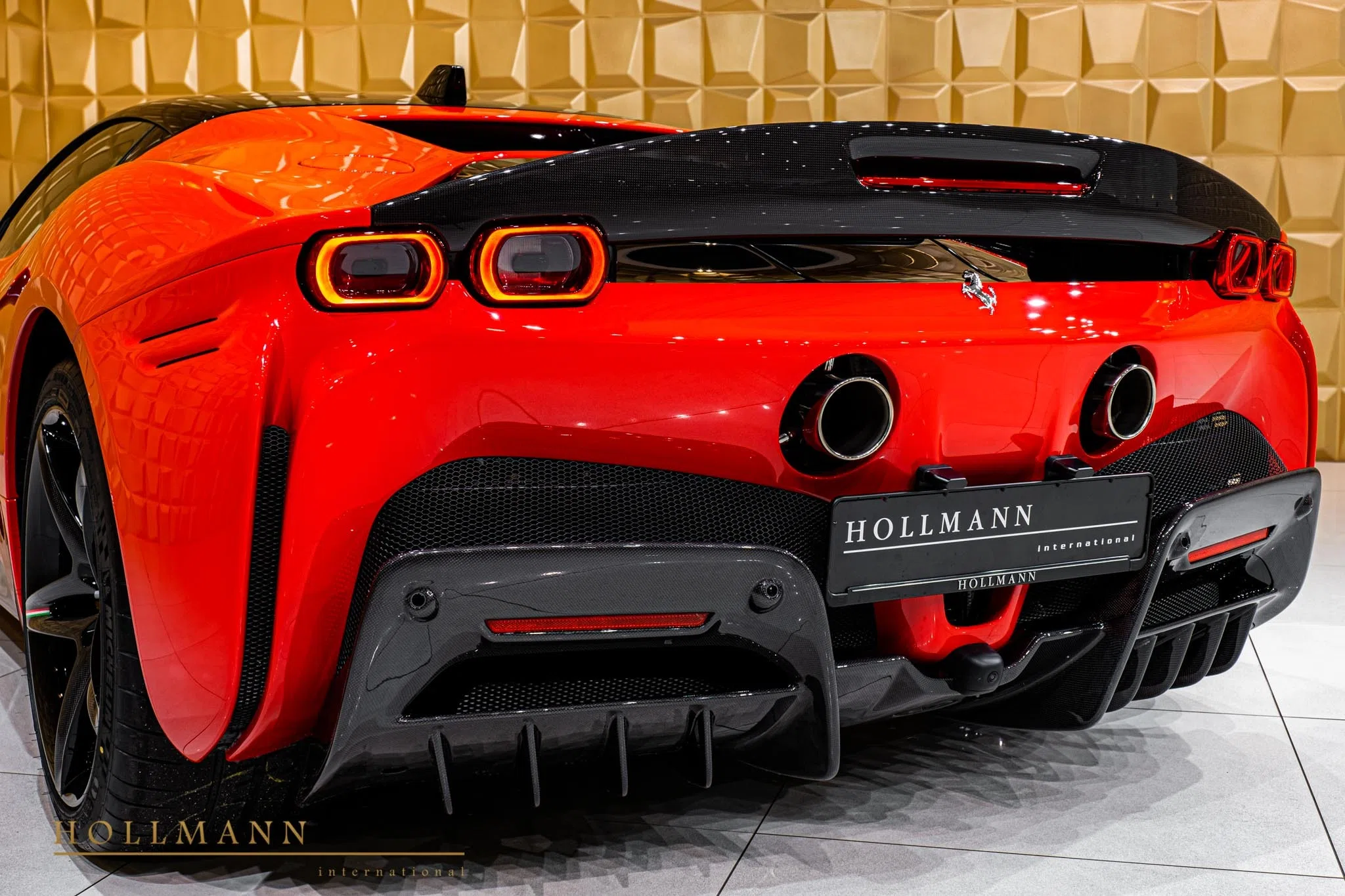 2022 Ferrari SF90 Stradale for sale, exterior, Rosso Corsa Red