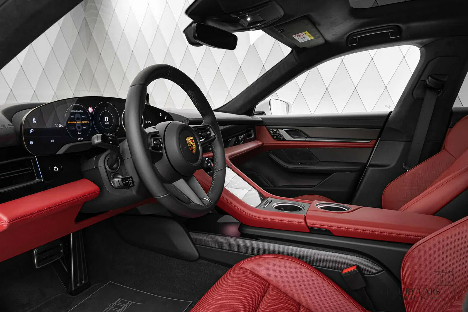 2021 Porsche Taycan Turbo S interior