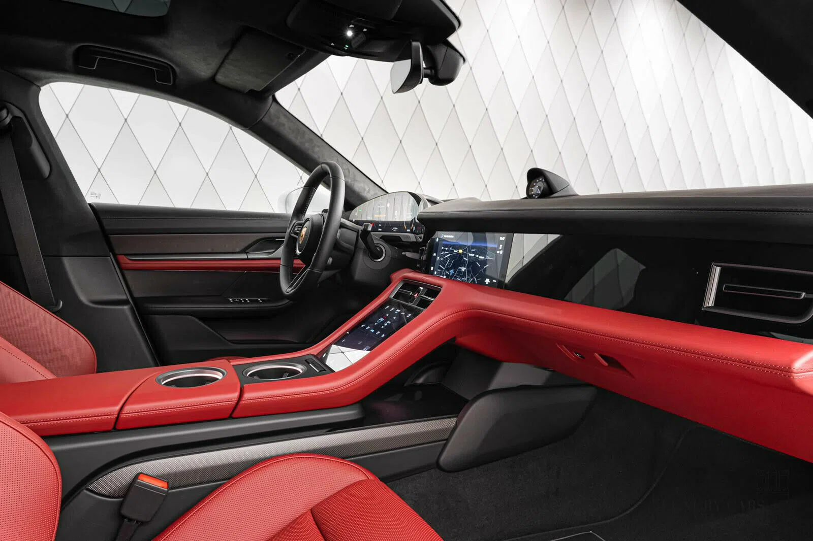 2021 Porsche Taycan Turbo S interior