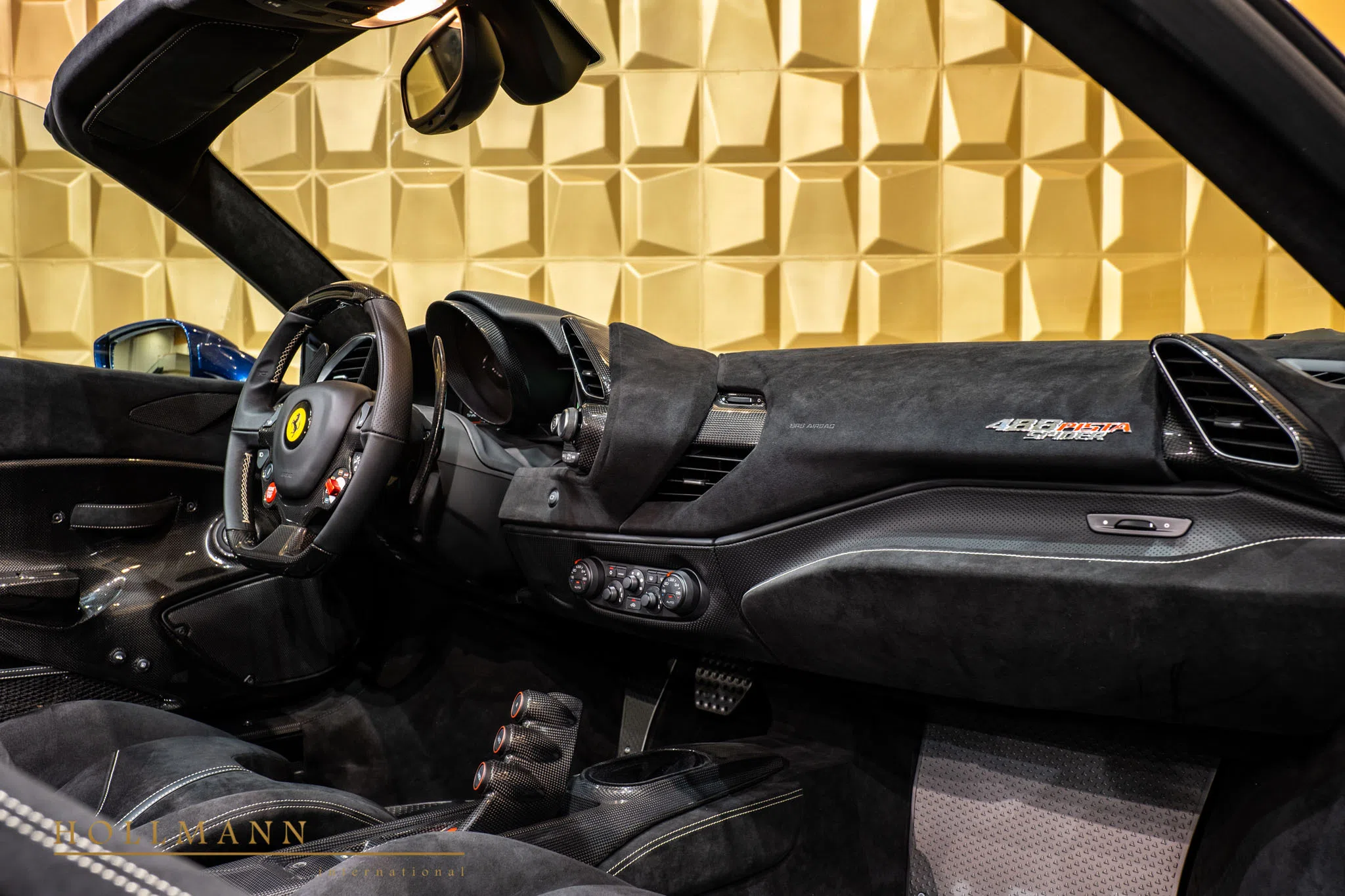 2021 Ferrari 488 Pista Spider interior