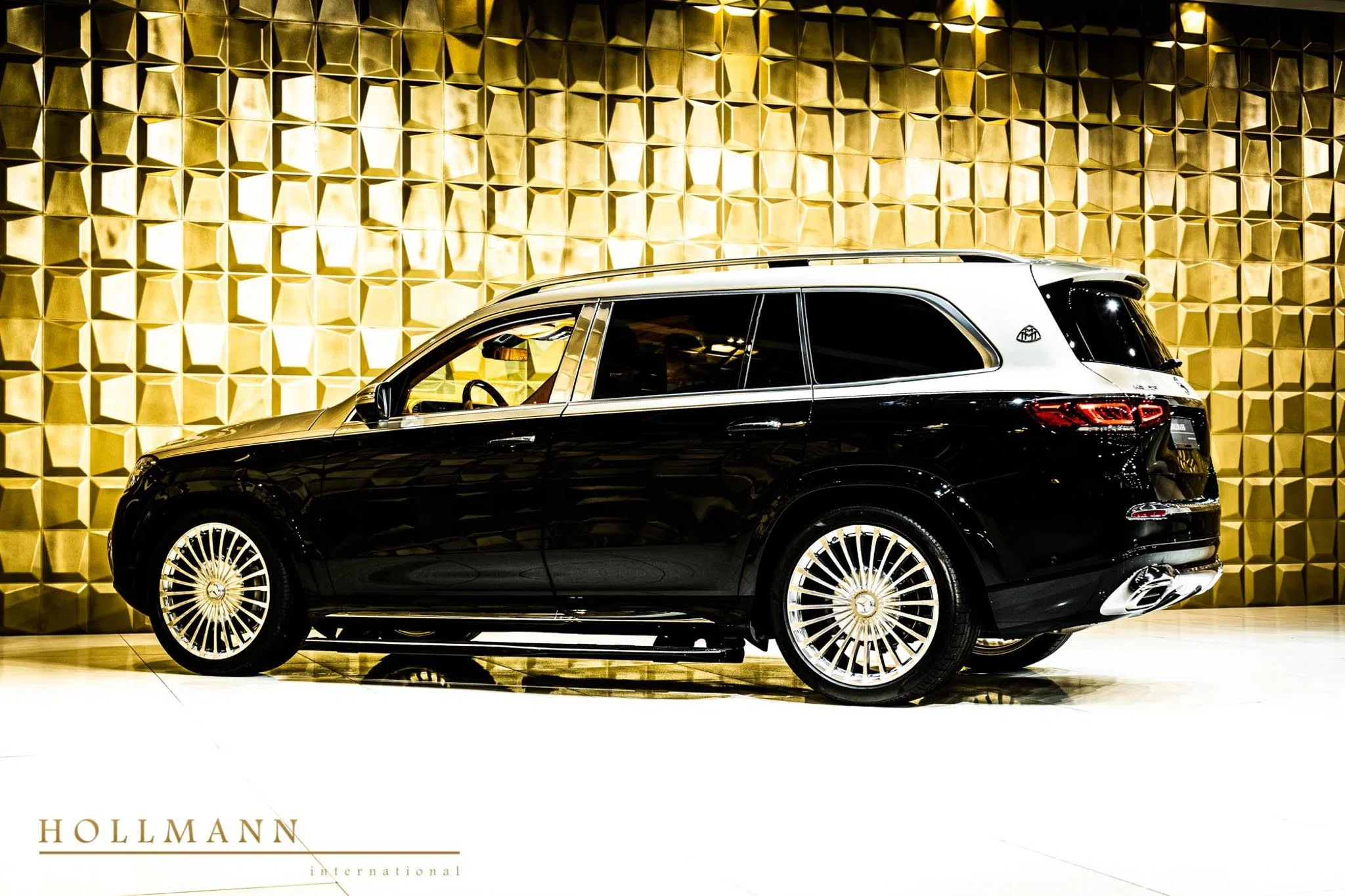 2021 Mercedes-Maybach GLS 600 for sale, exterior, Obsidian Black + Kalahari Gold