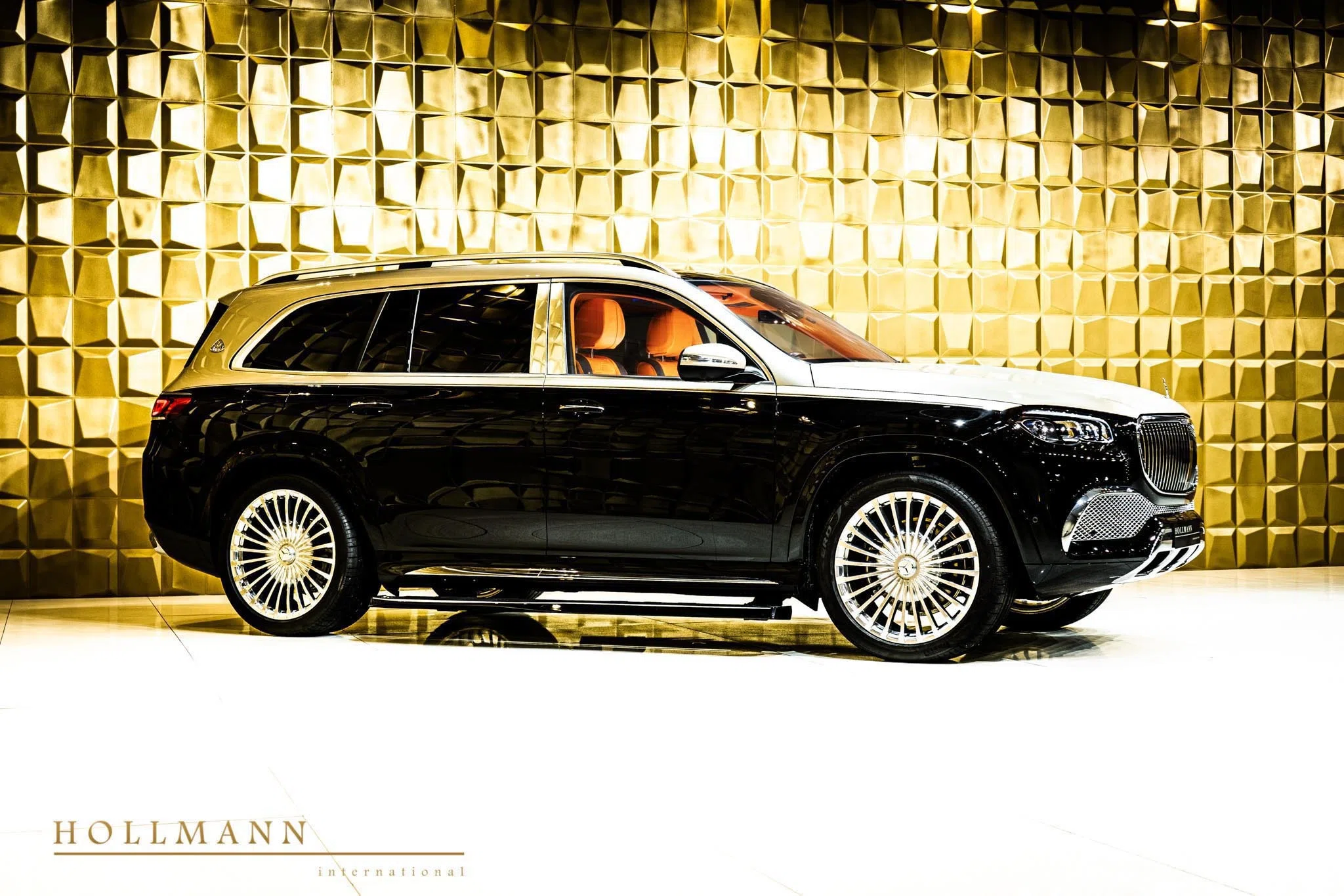 2021 Mercedes-Maybach GLS 600 for sale, exterior, Obsidian Black + Kalahari Gold