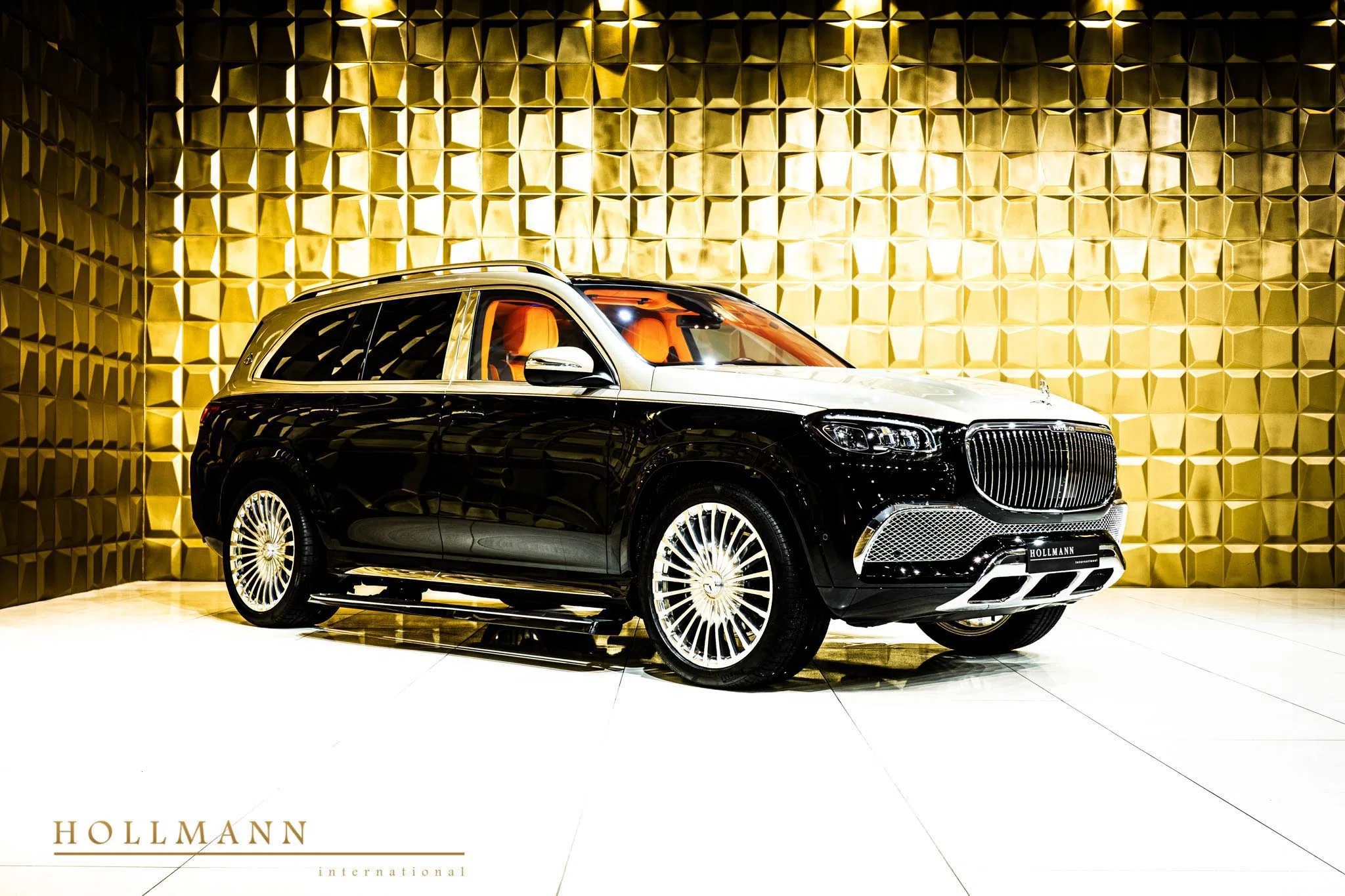 2021 Mercedes-Maybach GLS 600 for sale, exterior, Obsidian Black + Kalahari Gold