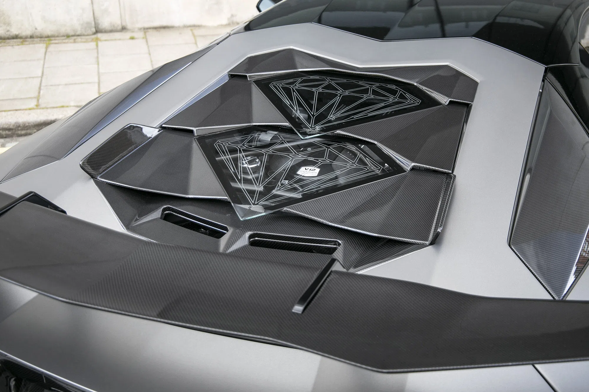 2018 Lamborghini Aventador Onyx S X, detail