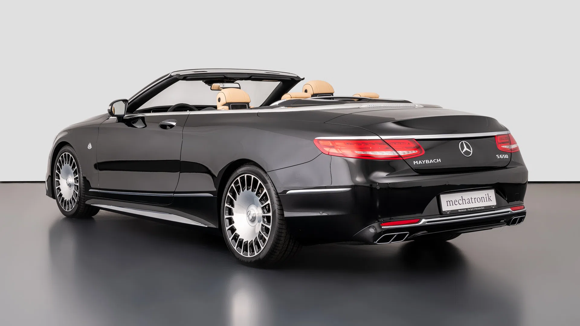 2017 Mercedes-Maybach S650 Cabriolet for sale, exterior, Black