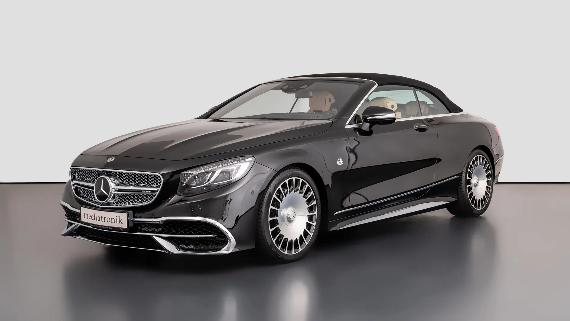 2017 Mercedes-Maybach S650 Cabriolet for sale, exterior, Black