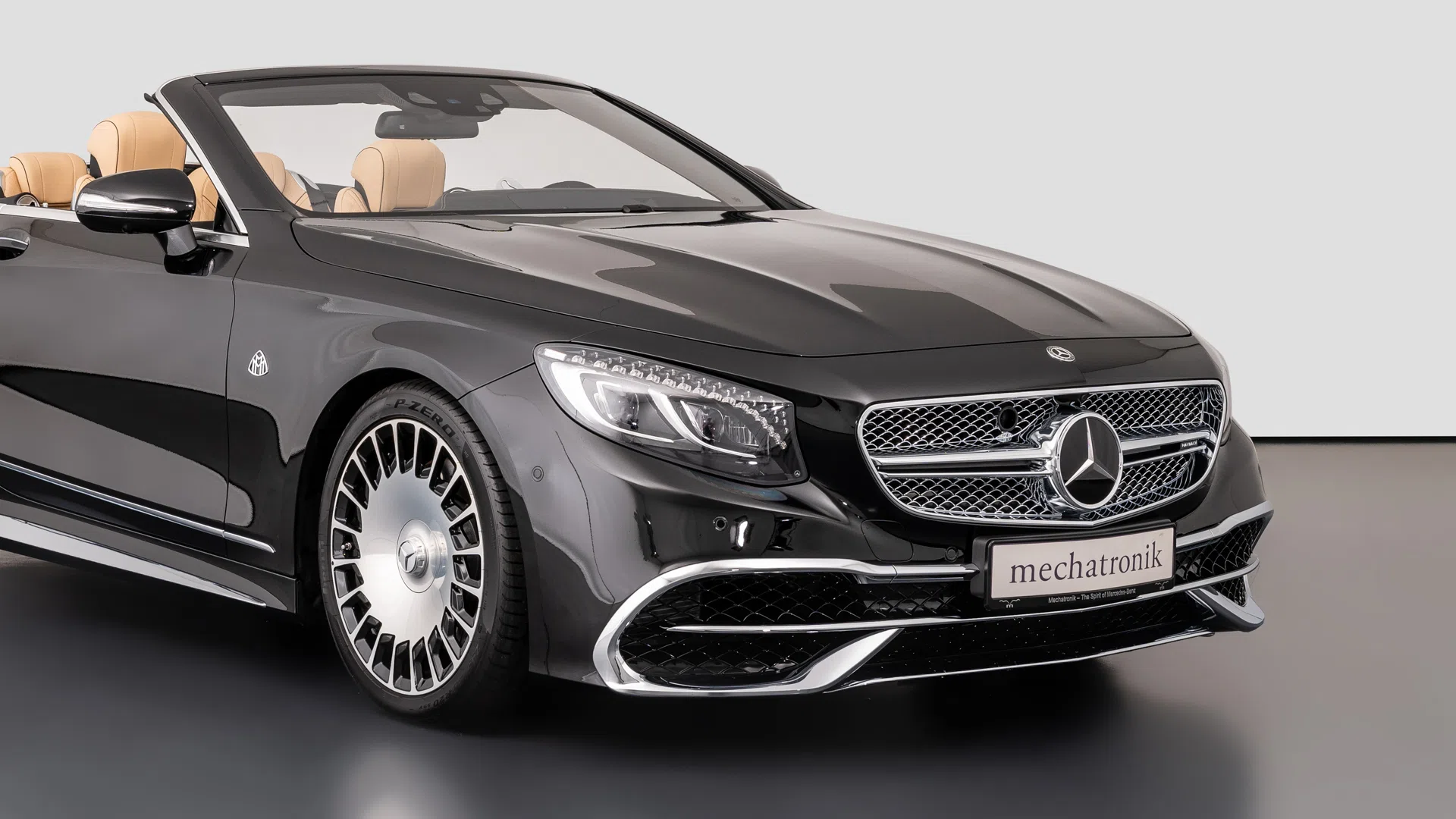 2017 Mercedes-Maybach S650 Cabriolet for sale, exterior, Black