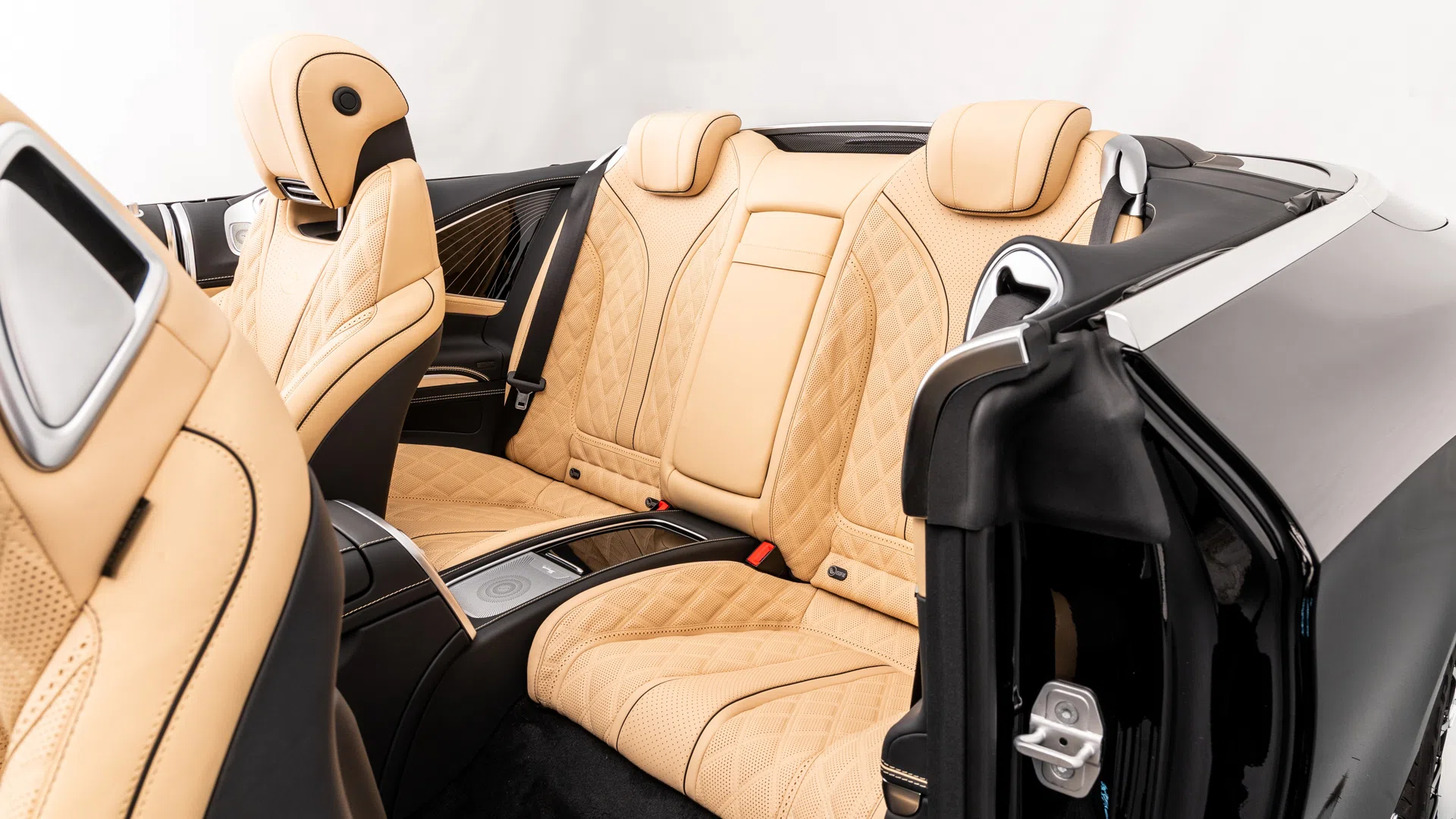 2017 Mercedes-Maybach S650 Cabriolet interior, seats, Leather Brown
