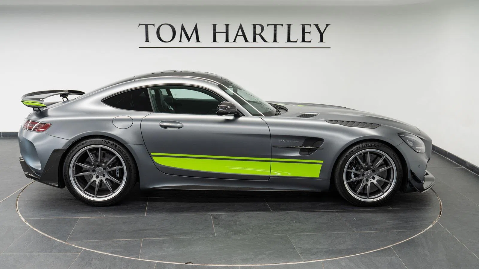 2019 Mercedes-Benz GT AMG GT R PRO, side profile, GREY