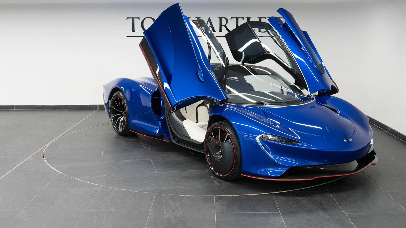 2020 McLaren Speedtail for sale, exterior, MSO Burton Blue