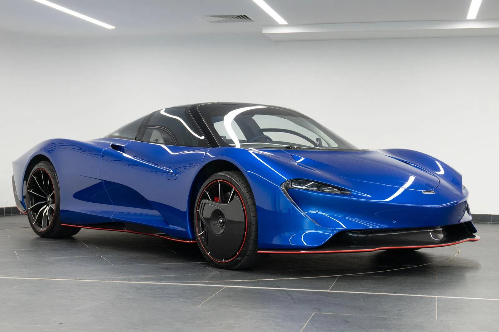 2020 McLaren Speedtail for sale, exterior, MSO Burton Blue