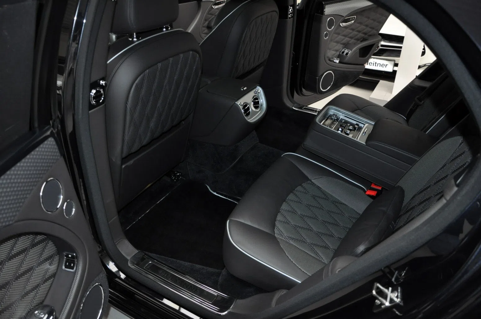 2020 Bentley Mulsanne Speed Mulliner interior, seats, Black Leather