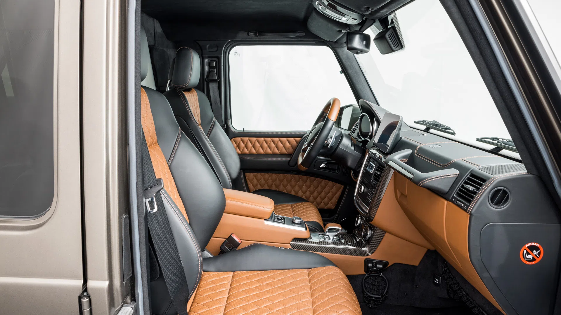 2018 Mercedes-Maybach G650 Landaulet interior, seats, Leather exclusive brown