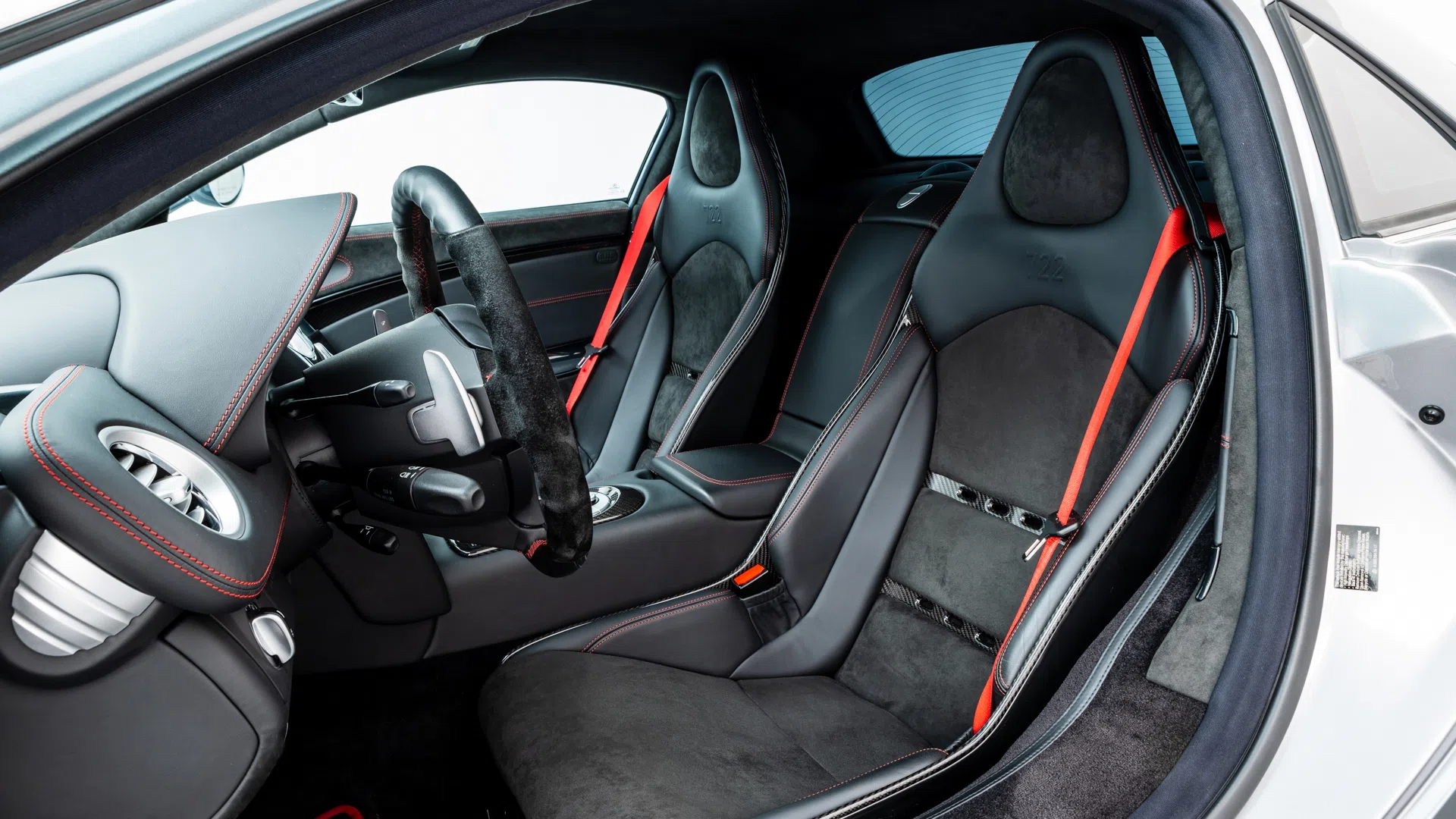 2007 Mercedes-Benz SLR McLaren 722 interior, seats, 511A Leather exklusive black