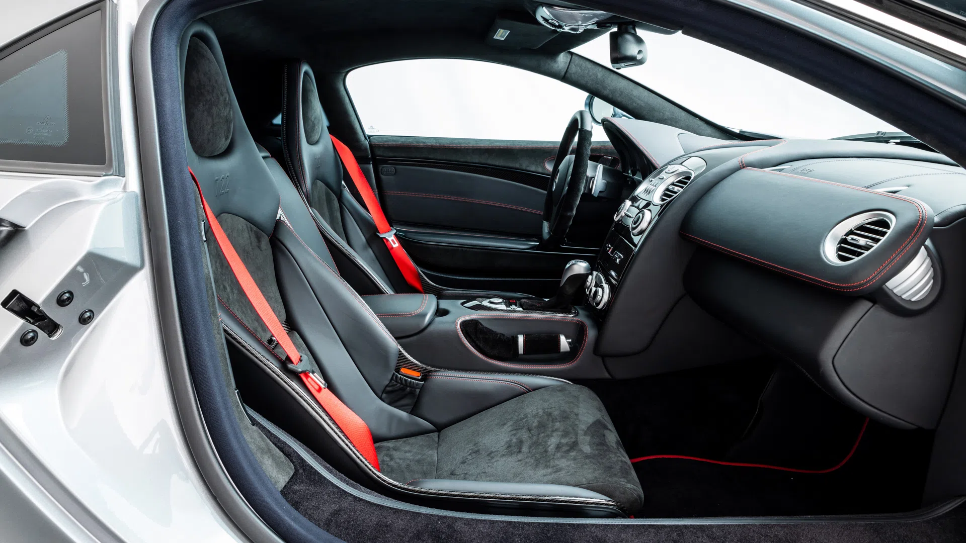 2007 Mercedes-Benz SLR McLaren 722 interior, seats, 511A Leather exklusive black