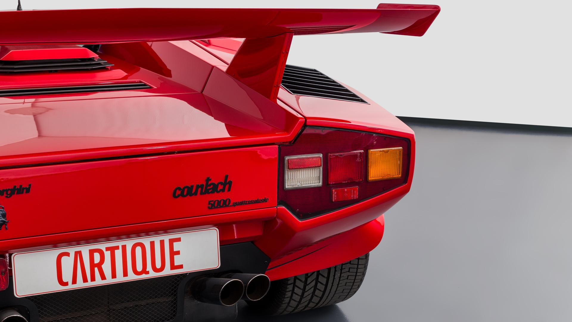 1988 LAMBORGHINI COUNTACH LP5000S QV, 18/20