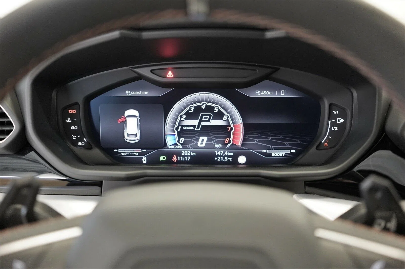 2018 Lamborghini Urus interior, Vollleder, Braun