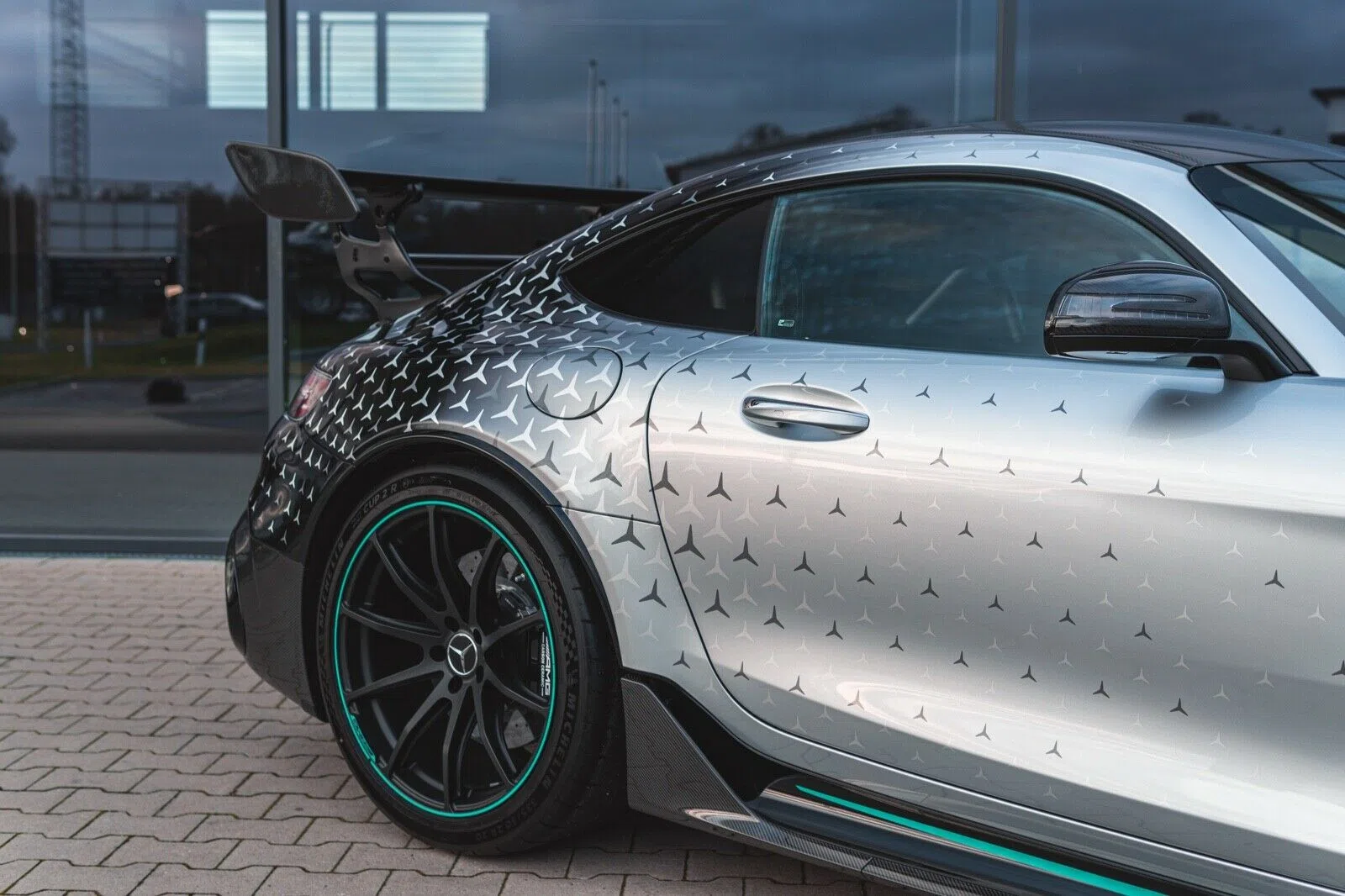 2022 Mercedes-Benz AMG GT Black Series "P ONE Edition" for sale, exterior, Silber