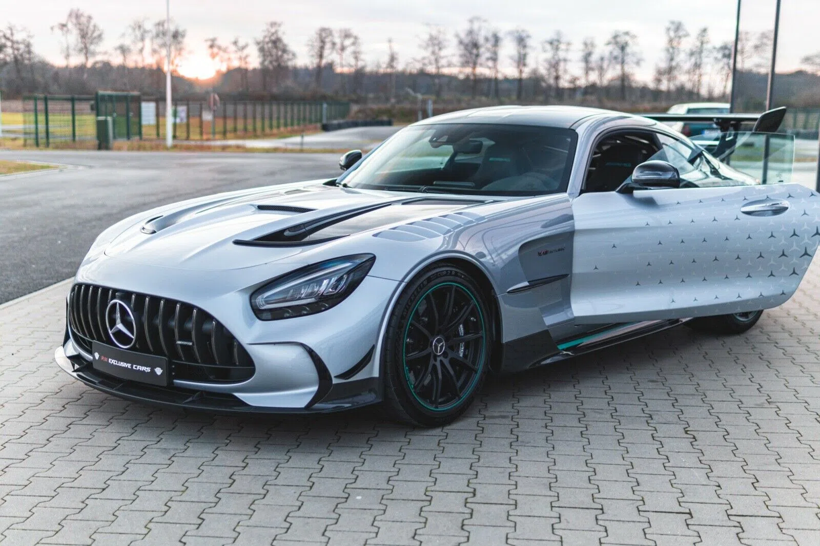 2022 Mercedes-Benz AMG GT Black Series "P ONE Edition" for sale, exterior, Silber