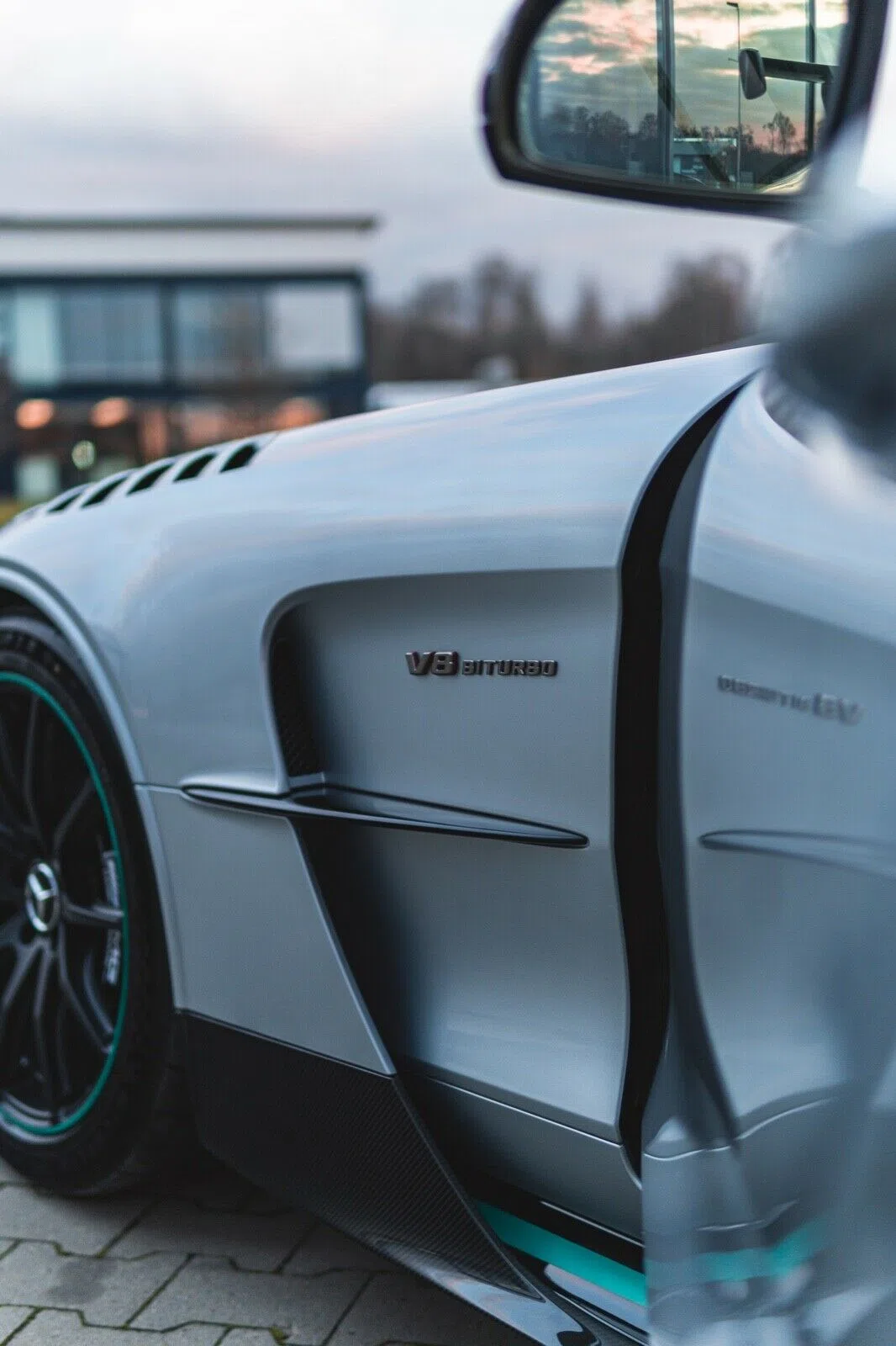 2022 Mercedes-Benz AMG GT Black Series "P ONE Edition" for sale, exterior, Silber