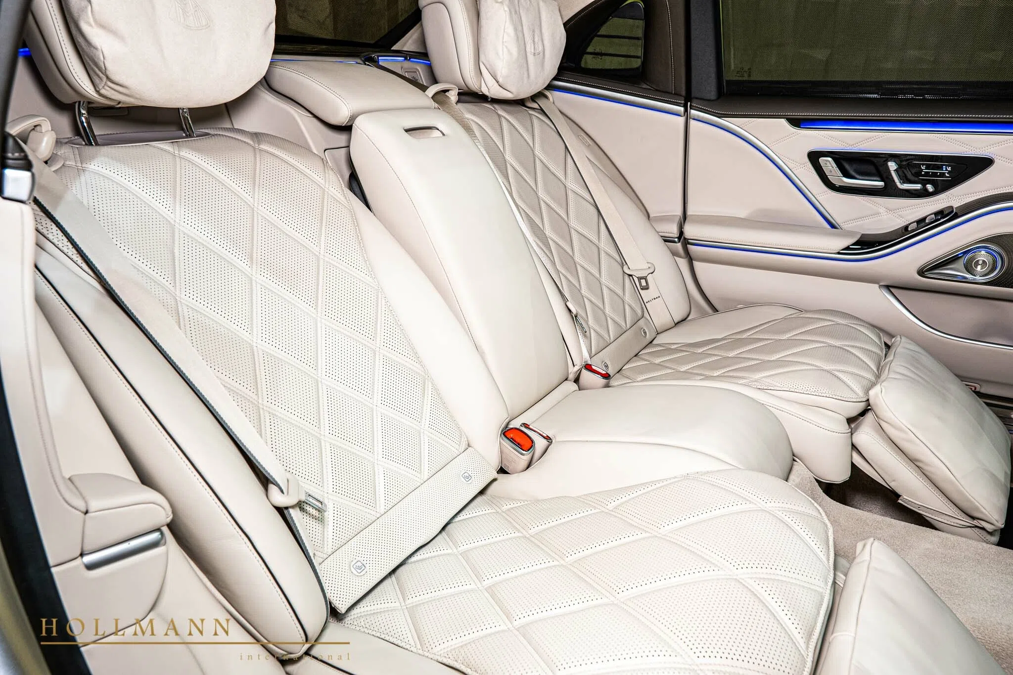 2021 Mercedes-Maybach S 680 interior, seats, Leather Exclusive Beige