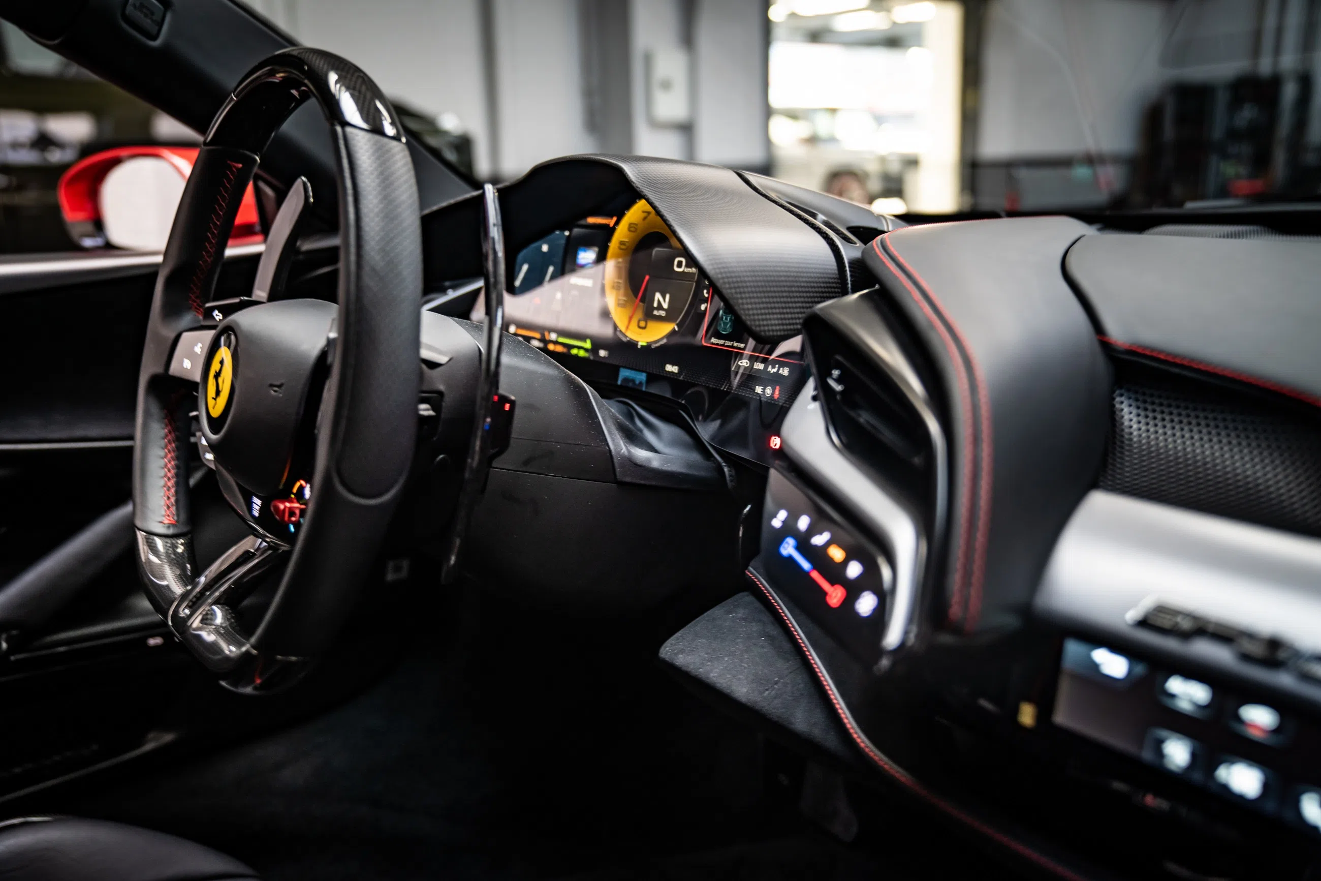 2021 Ferrari SF90 Stradale Spider interior, Other, Full leather